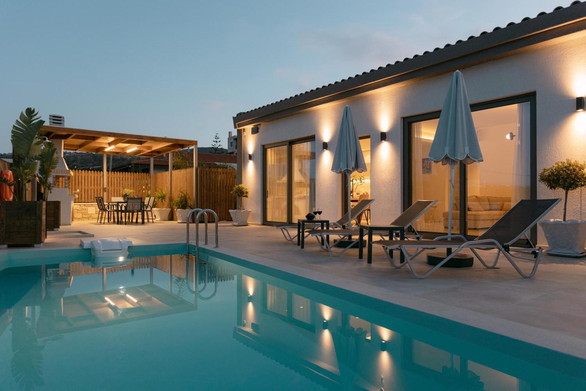 Halaro Villa Gerani Chanion Exterior foto